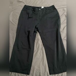 Black Pants White Stag Size 20W